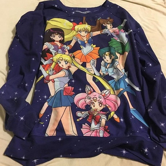 Hot Topic Sweaters - Sailor moon sweater